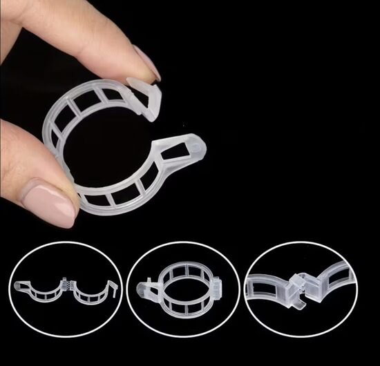 Augalų tvirtinimo prie atramų segtukai (40 vnt.)